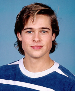 ブラピの学生時代の写真